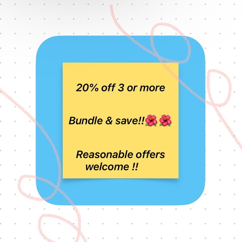 Bundle and save %%$$$$$